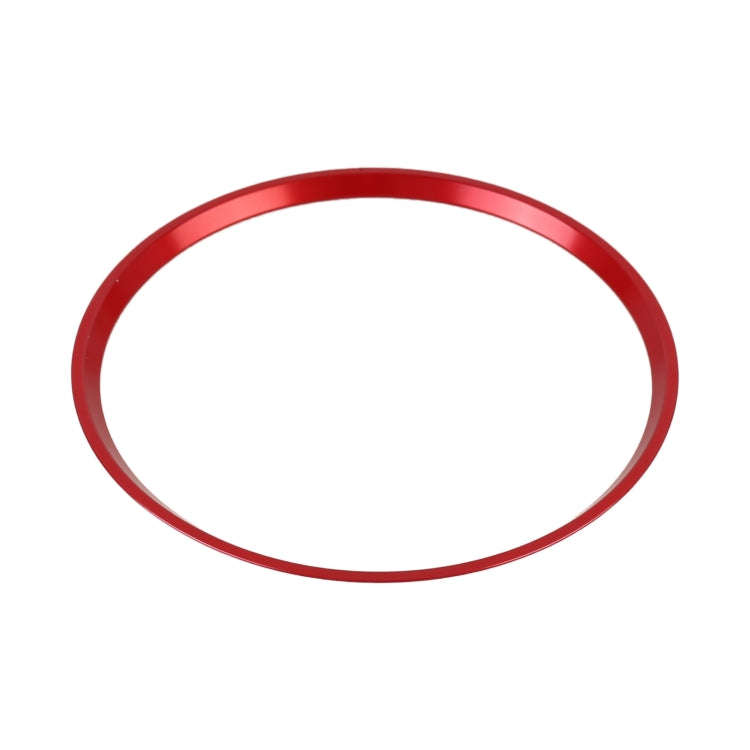 Car Steering Wheel Decorative Ring Cover for Mercedes-Benz,Inner Diameter: 7.2cm (Red)