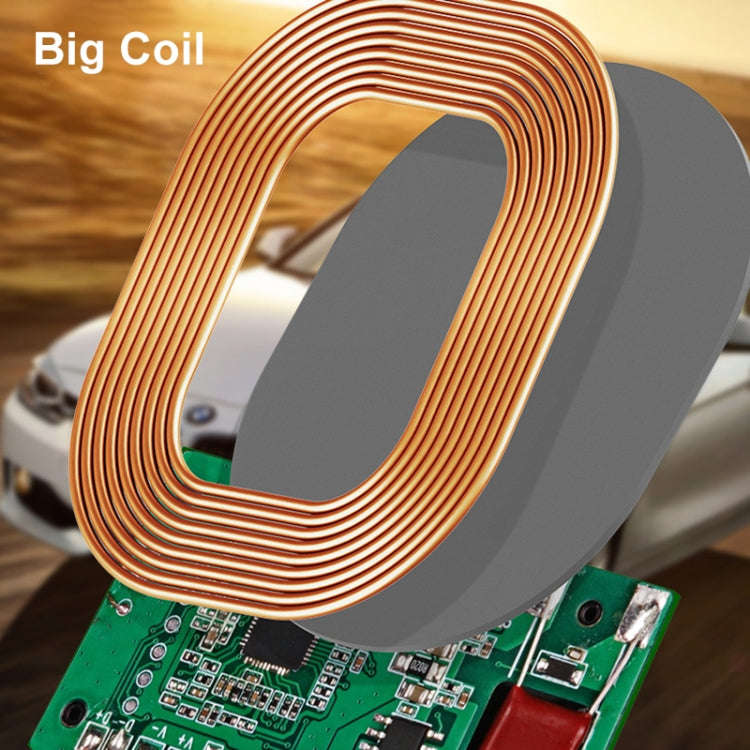 Car Qi Standard Wireless Charger 15W Quick Charging for Audi A4 A5 S4 S5 2017-2021, Left Driving