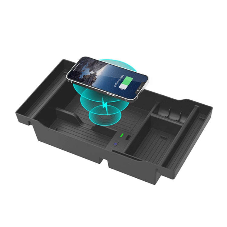 Car Qi Standard Wireless Charger 15W Quick Charging for Chevrolet Silverado 2019-2022, Left and R...