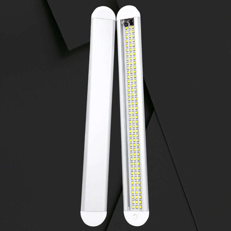 2 PCS ZS-3385 DC12-85V High Bright 120LEDs Lamp Beads Car Dome Light Cabin Light Bar