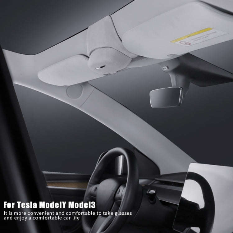 Car Ordinary Version Sunglasses Storage Box for Tesla Model Y