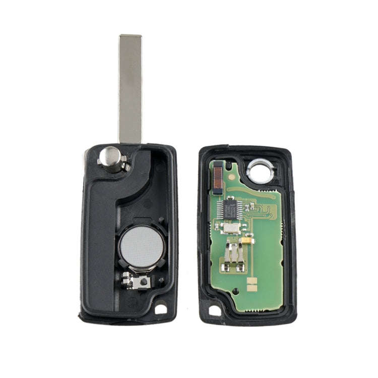 For PEUGEOT 2 Buttons Intelligent Remote Control Car Key with PCF7961 Integrated Chip & Battery &...