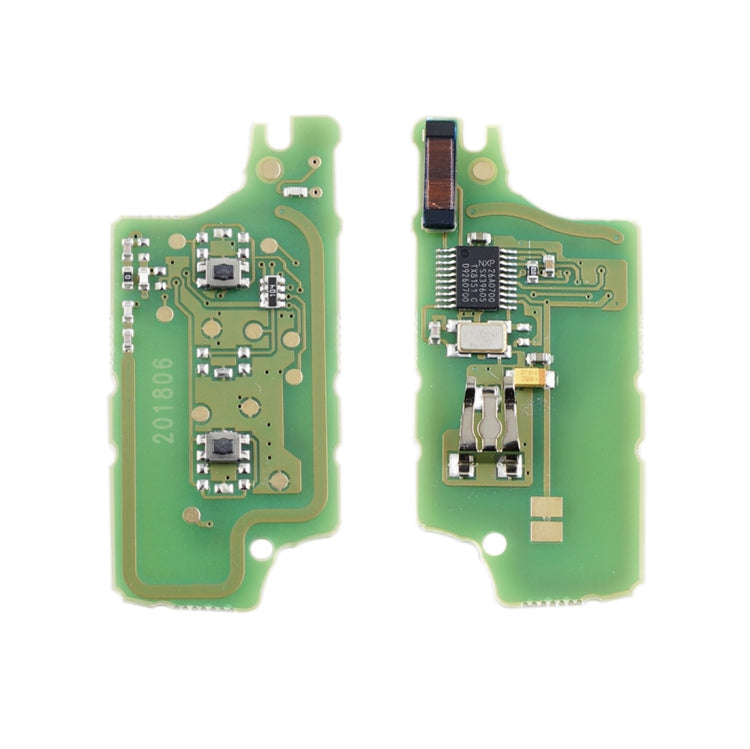 For PEUGEOT 2 Buttons Intelligent Remote Control Car Key with PCF7961 Integrated Chip & Battery &...