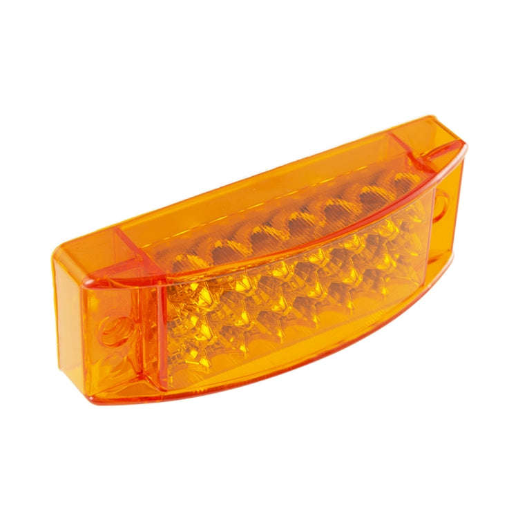 MK-142 DC12V-24V 21LEDs Car Tail Light Running Water Flashing Edge Light (Yellow Light)