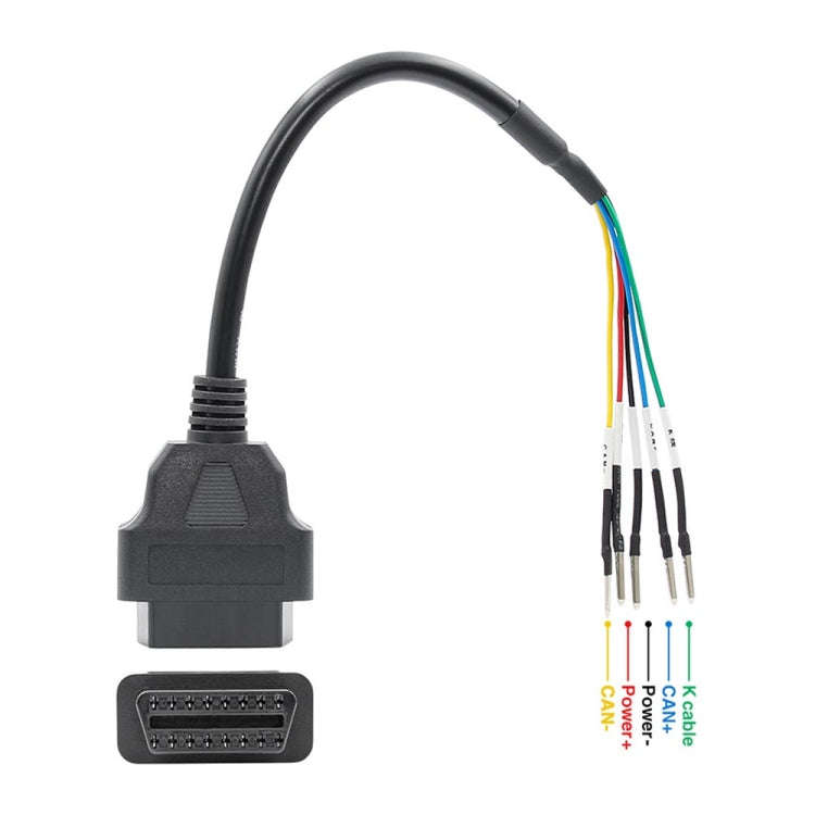 OBD2 Female 16 Pin K+can Line Jumper Tester Car Diagnostic Cable