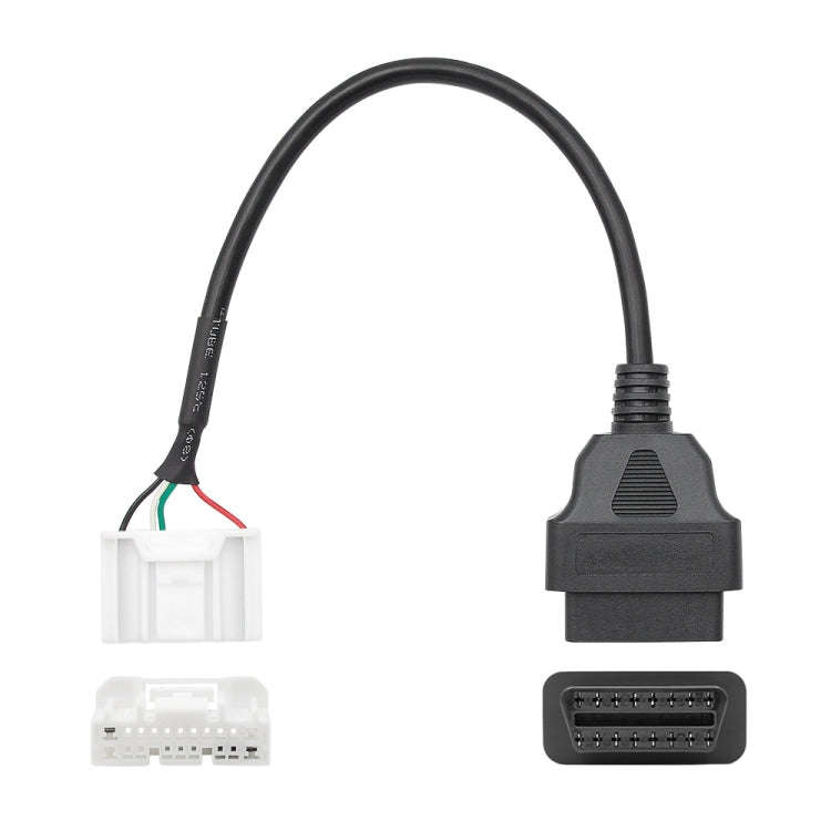 Car OBD2 20 Pin Detection Adapter Diagnostic Cable for Tesla Model X / S