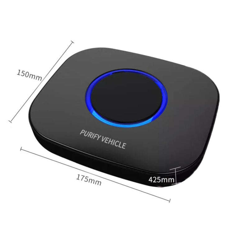 MC-CZ00 Car Negative Ion Smart USB Air Purifier(Black)