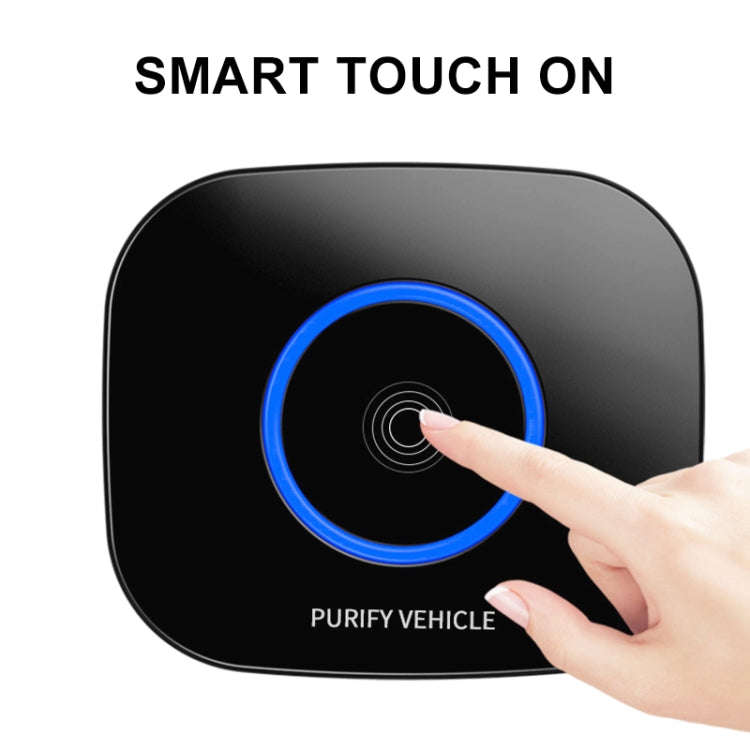 MC-CZ00 Car Negative Ion Smart USB Air Purifier(Black)