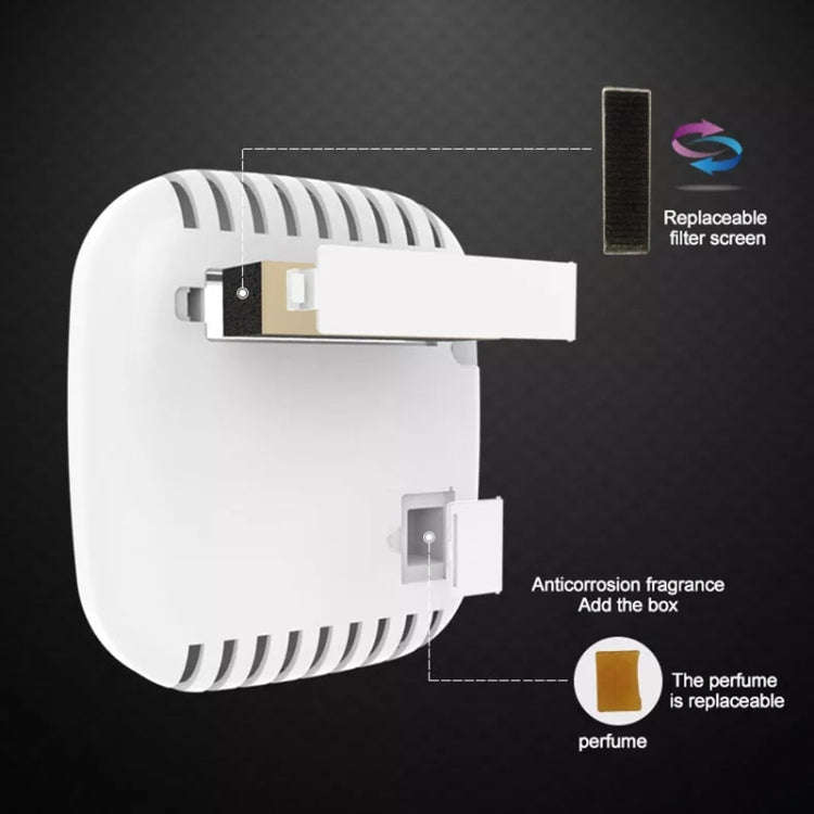 MC-CZ00 Car Negative Ion Smart USB Air Purifier(Black)