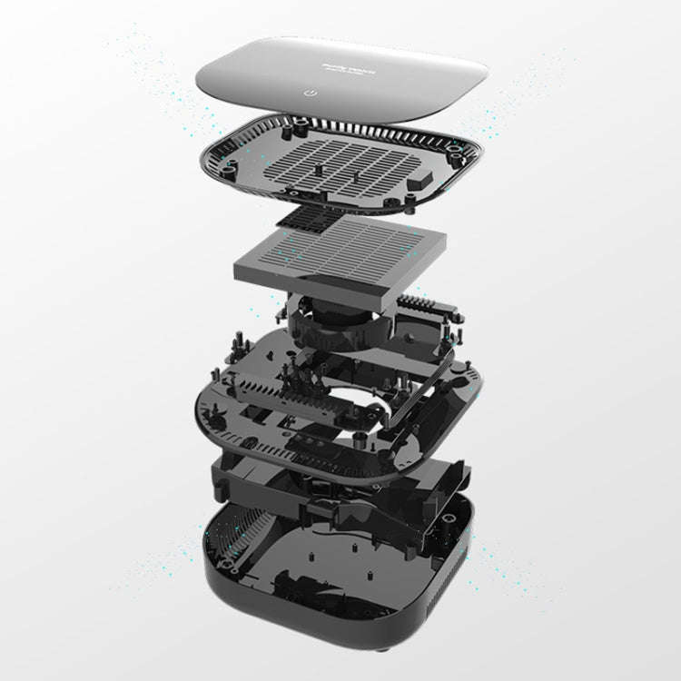 XJ-008 Car Negative Ion USB Air Purifier, Basic Version (White)