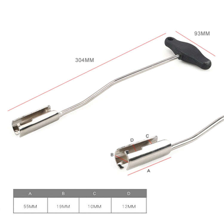High-voltage Line Extraction Pliers Extractor Long Elbow Cylinder Pressure Line Extractor for Aud...