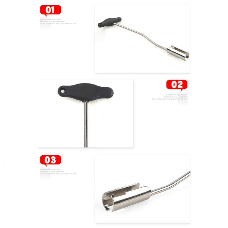 High-voltage Line Extraction Pliers Extractor Long Elbow Cylinder Pressure Line Extractor for Aud...