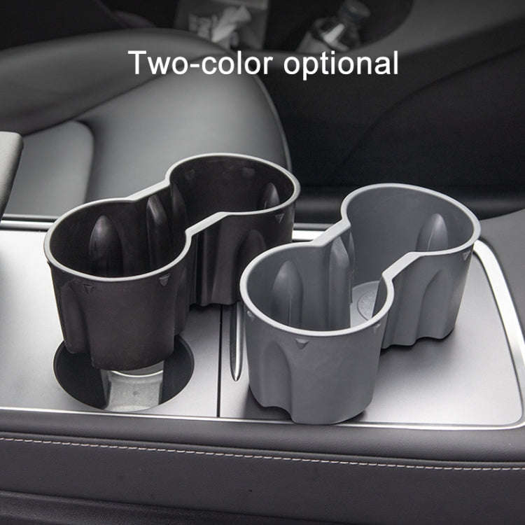 SHUNWEI SD-1054 Car Water Cup Holder for Tesla Model 3 / Y 2021-2022(Black)