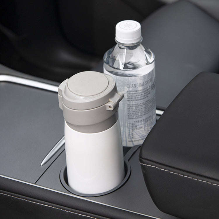 SHUNWEI SD-1054 Car Water Cup Holder for Tesla Model 3 / Y 2021-2022(Black)