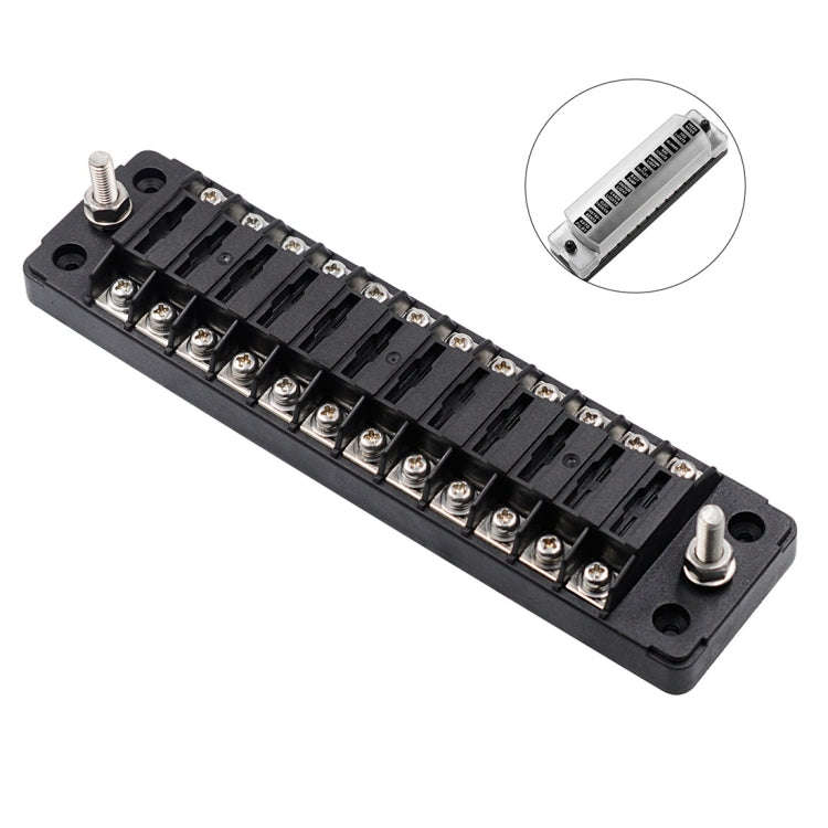 CS-979A2 FB1904 1 In 1 Out 12 Ways No Distinction Positive Negative Fuse Box without Fuse for Aut...