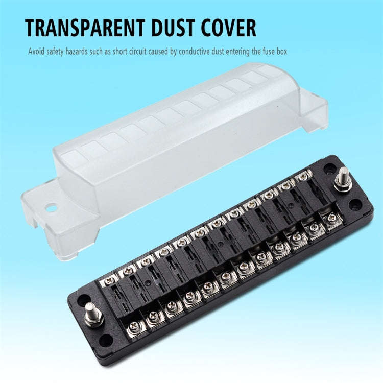CS-979A2 FB1904 1 In 1 Out 12 Ways No Distinction Positive Negative Fuse Box without Fuse for Aut...
