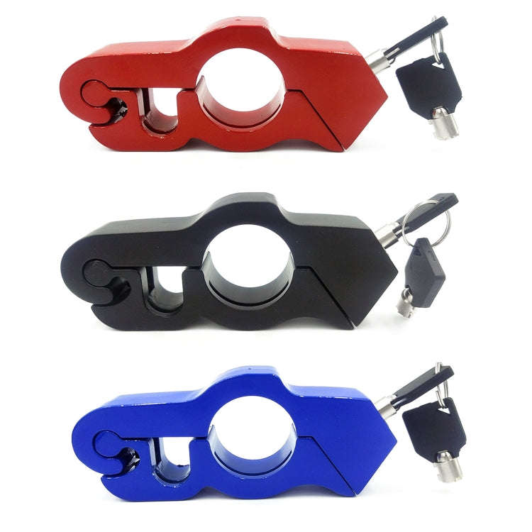 Motorcycle Aluminum Alloy Throttle Handle Lock (Blue)