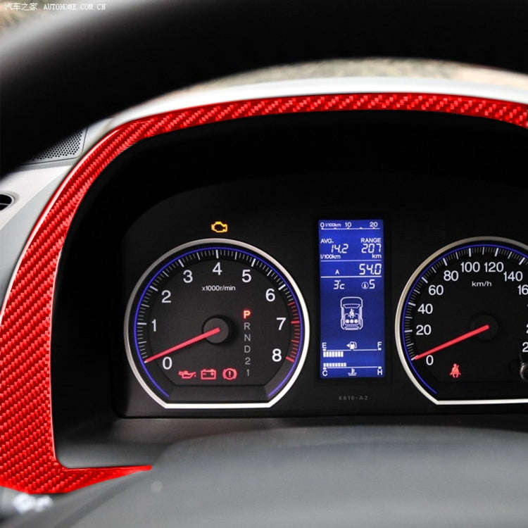 For Honda CRV 2007-2011 Carbon Fiber Car Dashboard Frame Decorative Sticker,Left and Right Drive ...