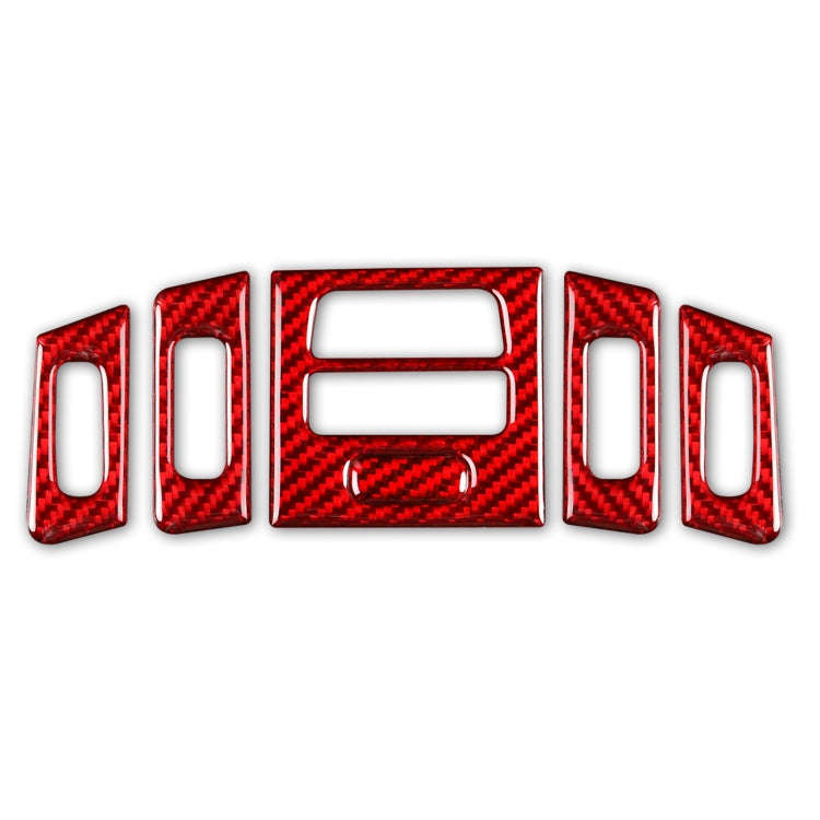 5 PCS Set for BMW 3 Series E90 High Matching Carbon Fiber Car Air Outlet Decorative Sticker,Left ...