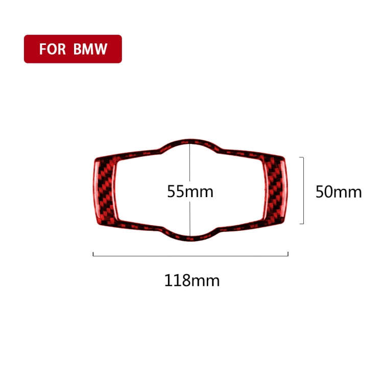 For BMW 3 Series E90 Carbon Fiber Car Headlight Switch Decorative Sticker,Left and Right Drive Un...
