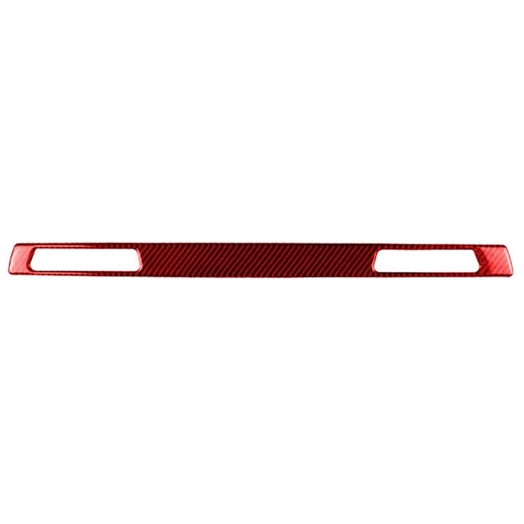 For BMW 3 Series E90 CarBon Fiber Car Water Cup Strip Decorative Sticker,Left Drive(Red)