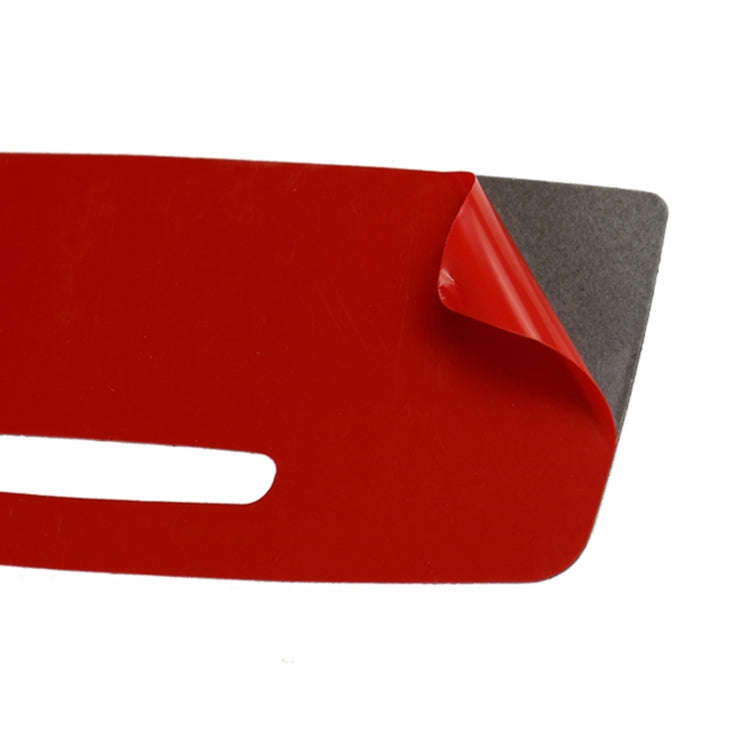 For BMW 3 Series E90 Carbon Fiber Car Ashtray Panel Decorative Sticker (Red)