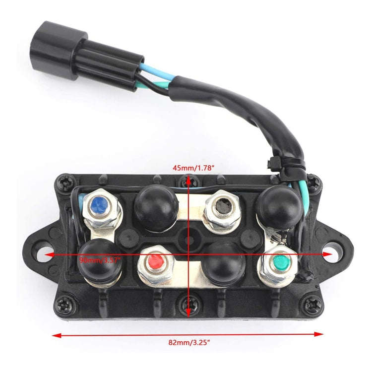 Stroke Relay Assembly with Outboard Motor Switch for Yamaha 703825630100
