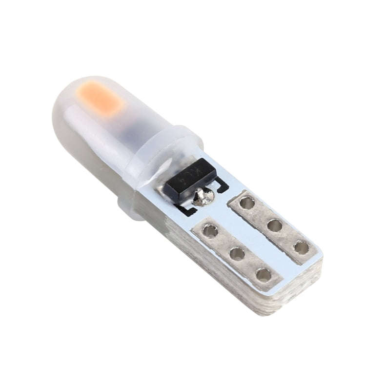 10 in 1 T5 Car Instrument Panel LED Decorative Light (Yellow Light)