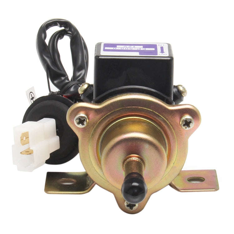 EP-500-0 12V Car modification Electric Fuel Pump(Gold)