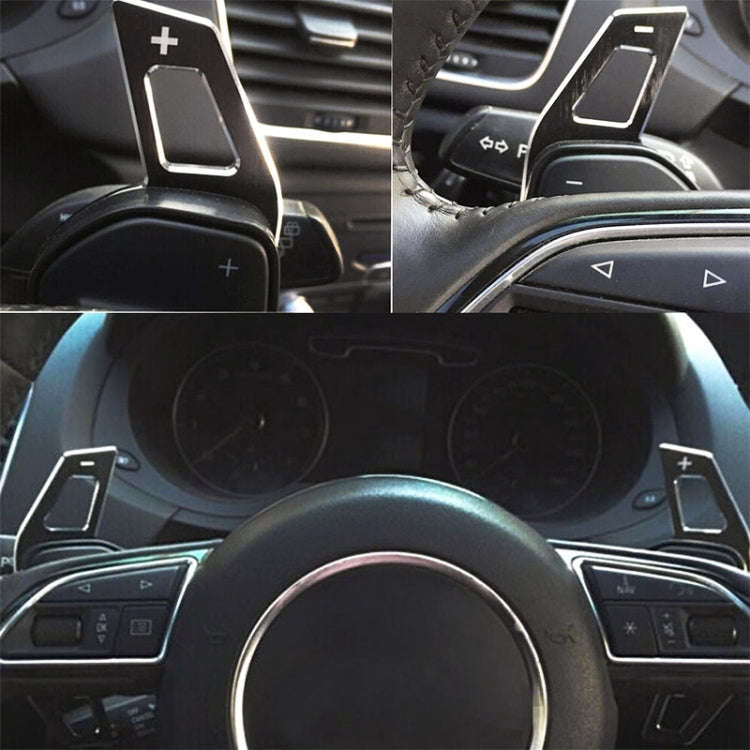 Car Modification Aluminum Paddle Shift Extensions for Audi A3 2013-2016 Steering Wheel Gear Shifters