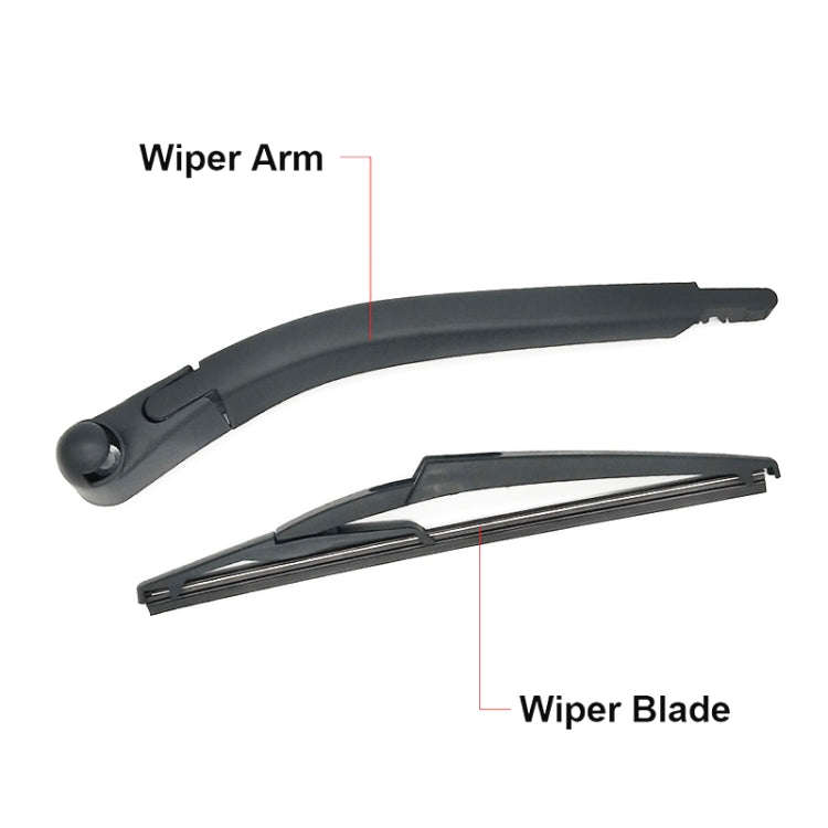 JH-BZ13 For Mercedes-Benz B180/200/260 W245 2005-2010 Car Rear Windshield Wiper Arm Blade Assembl...