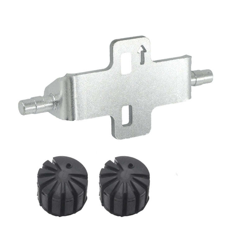 For BMW R1200GS R1250G R1250RT Motorcycle Seat Lowering Adjustment Bracket (Silver)