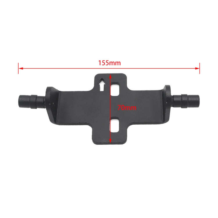 For BMW R1200GS R1250G R1250RT Motorcycle Seat Lowering Adjustment Bracket (Silver)