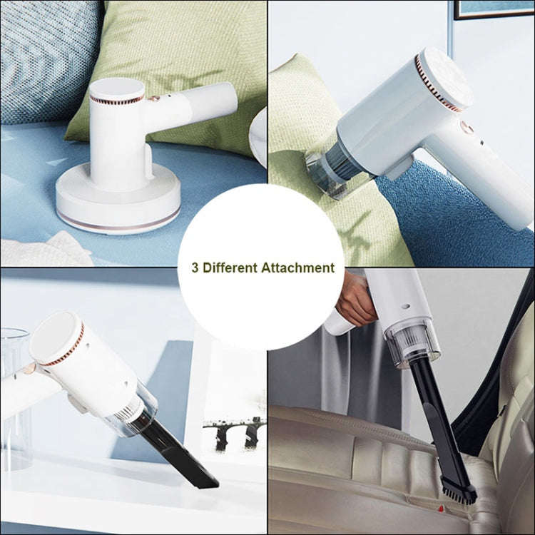 ST-6643 Car Wireless Handheld Vacuum Cleaner(White)