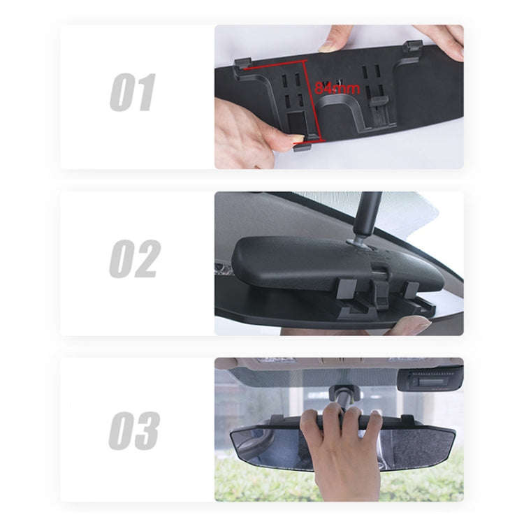 SHUNWEI SD-2415 Car Anti-glare Rear-view Mirror, Size: 299 x 90mm