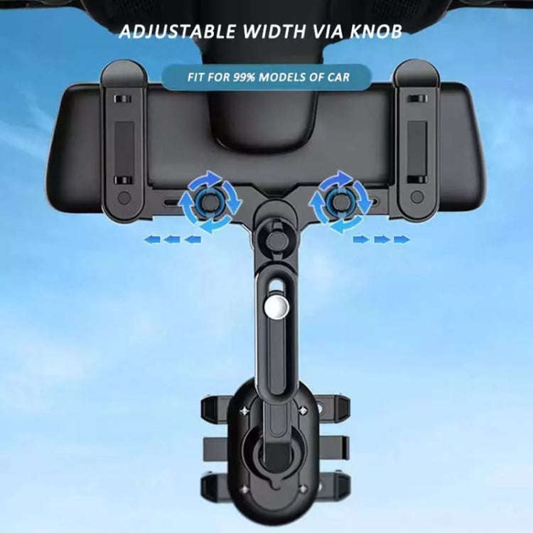 Snap-on Rearview Mirror Car Phone Holder In-Car Navigation Bracket