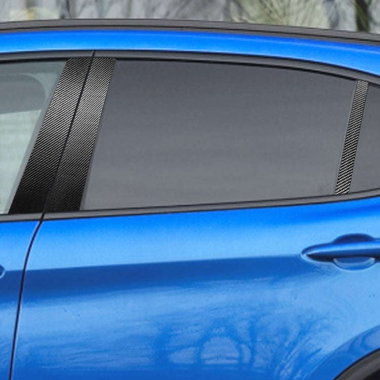 For Alfa Romeo Giulia Carbon Fiber Car B / C / Middle Pillar Door Window Decorative Sticker,Left ...