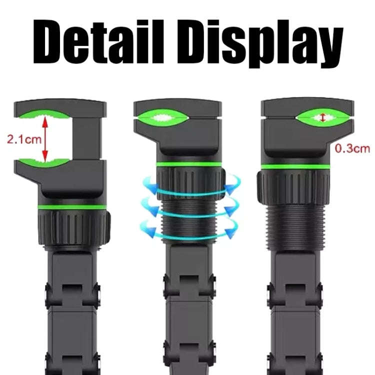 3rd Generation Multifunctional Car Rearview Mirror Rear Seat Mobile Phone Holder (Grey)
