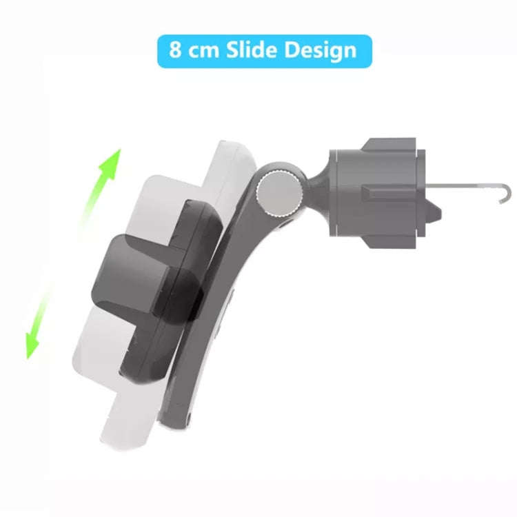 Multifunctional Car Air Conditioner Air Outlet Phone Holder (Black)
