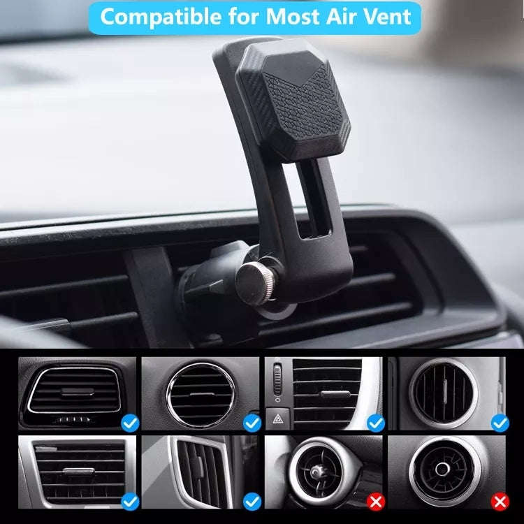 Multifunctional Car Air Conditioner Air Outlet Magnetic Phone Holder (Green)