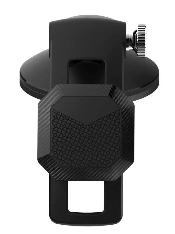 Multifunctional Car Center Console Dashboard Suction Cup Magnetic Phone Holder (Black)
