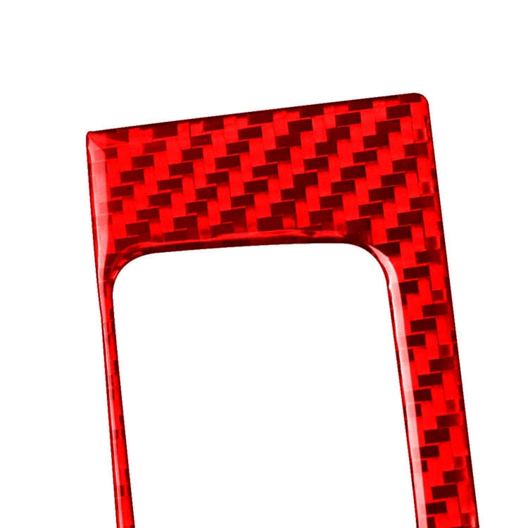 2 PCS Set for Honda CRV 2007-2011 Carbon Fiber Car Central Control Card Box Panel Decorative Stic...