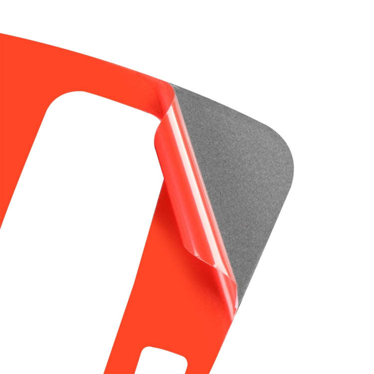 For Honda CRV 2007-2011 Carbon Fiber Car Gear Indicator Frame Decorative Sticker,Right Drive (Red)