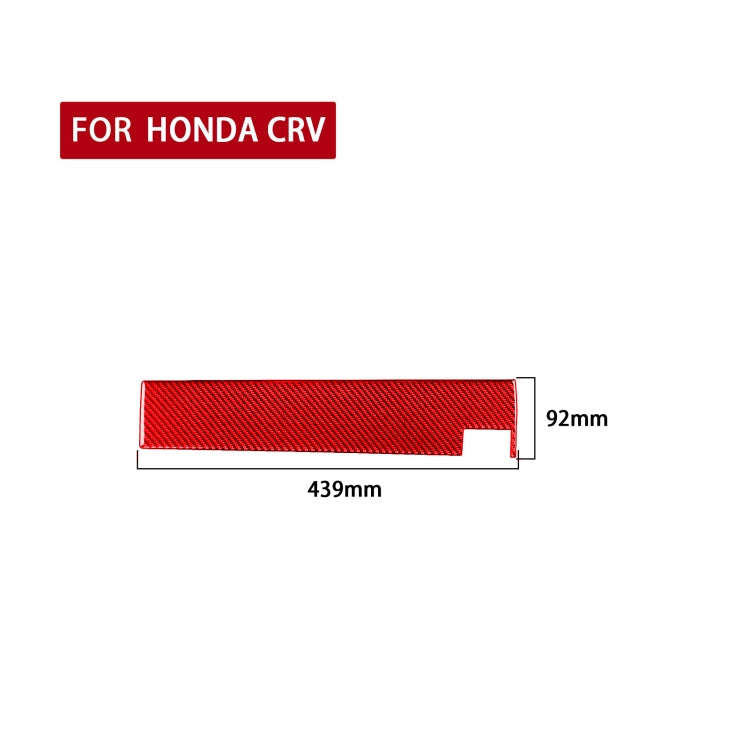 For Honda CRV 2007-2011 Carbon Fiber Car Co-pilot Glove Box Panel Decorative Sticker,Right Drive ...