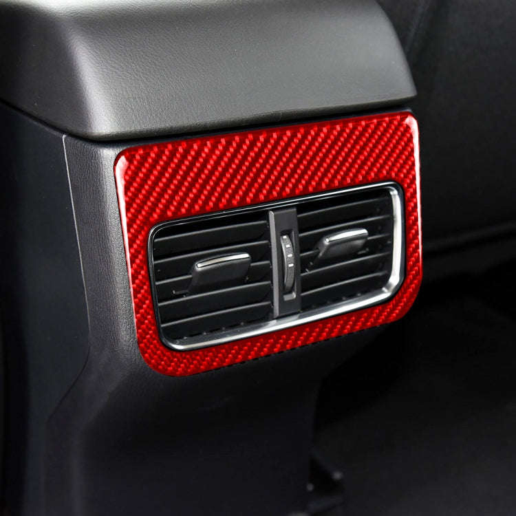 Car Carbon Fiber Rear Air Outlet Decorative Sticker for Mazda CX-5 2017-2018, Left and Right Driv...