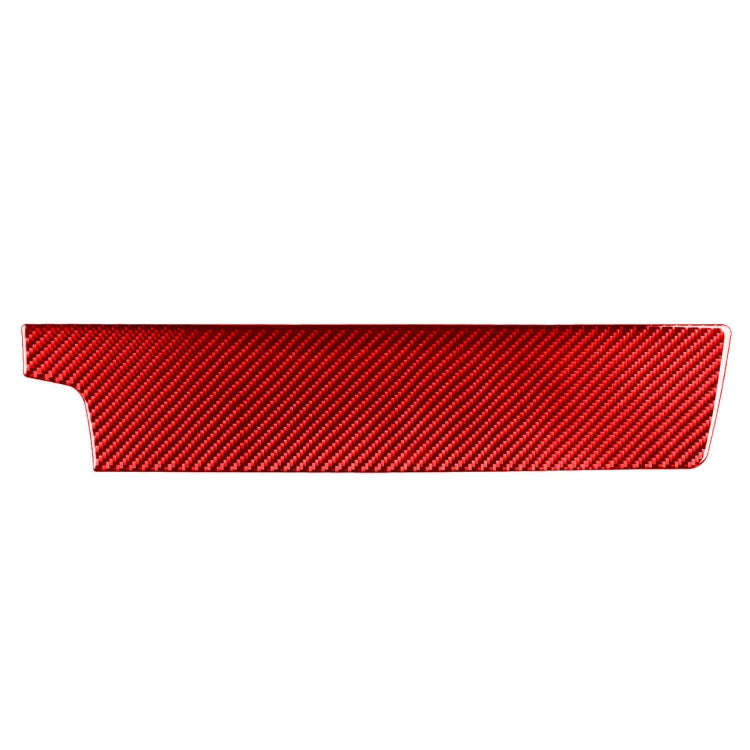 Car Carbon Fiber Passenger Center Control Panel Decorative Sticker for Toyota RAV4 2006-2013, Lef...