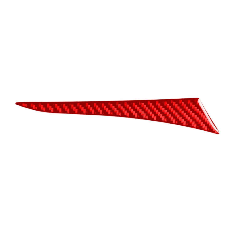 Car Carbon Fiber Dashboard Left Side Decorative Sticker for Infiniti Q50 2014-2020, Right Drive (...
