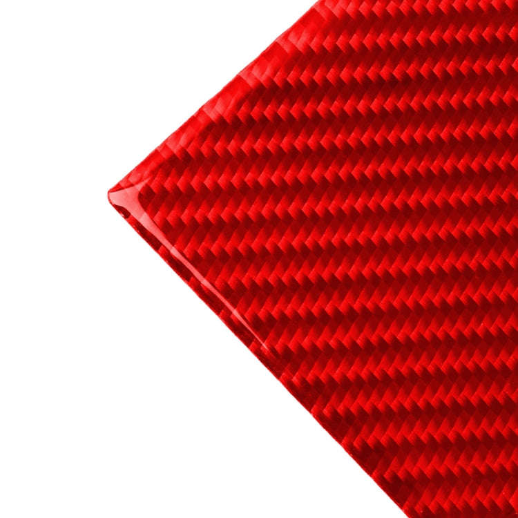 Car Carbon Fiber Rear Water Cup Holder Decorative Sticker for Infiniti Q50 2014-2020, Left and Ri...