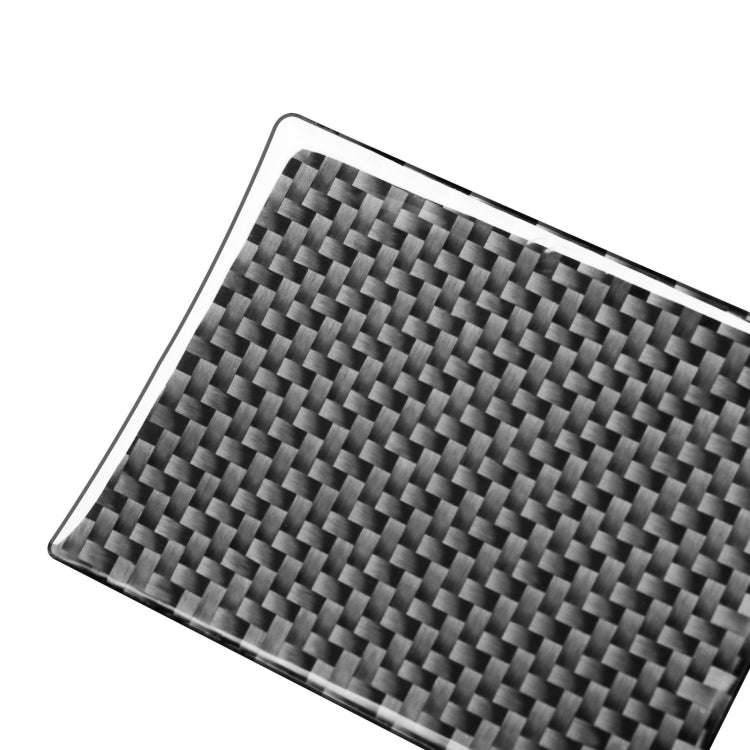 Car Carbon Fiber Driver Card Slot Panel Decorative Sticker for Toyota Highlander 2014-2019, Left ...
