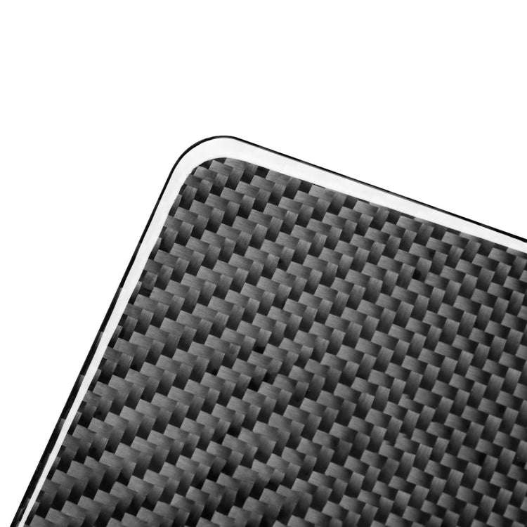 Car Carbon Fiber Steering Wheel Lower Panel Decorative Sticker for Toyota Highlander 2014-2019, L...